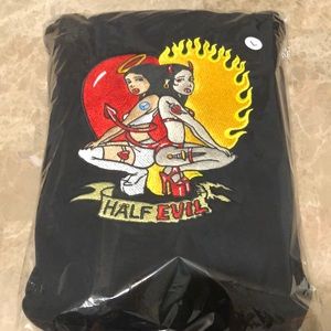 Half EviL Angel Babe Hoodies
